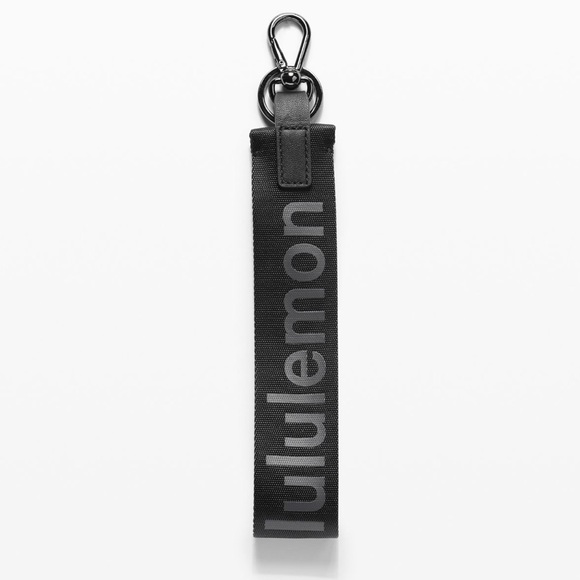lululemon Never Lost Keychain in Black/Super Dark One Size New NWT - Picture 10 of 15